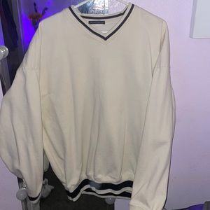 Brandy Melville Cream Crewneck